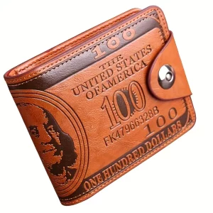 Billetera de cuero para caballero – Diseño Dolar