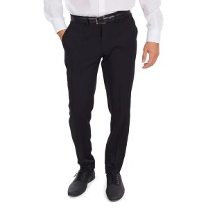 Pantalón Hombre Ajustado Tejido Tecno Antimanchas Elástico